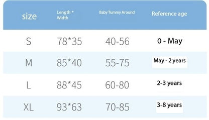 Baby One-Piece Anti-Kick Belly Protector