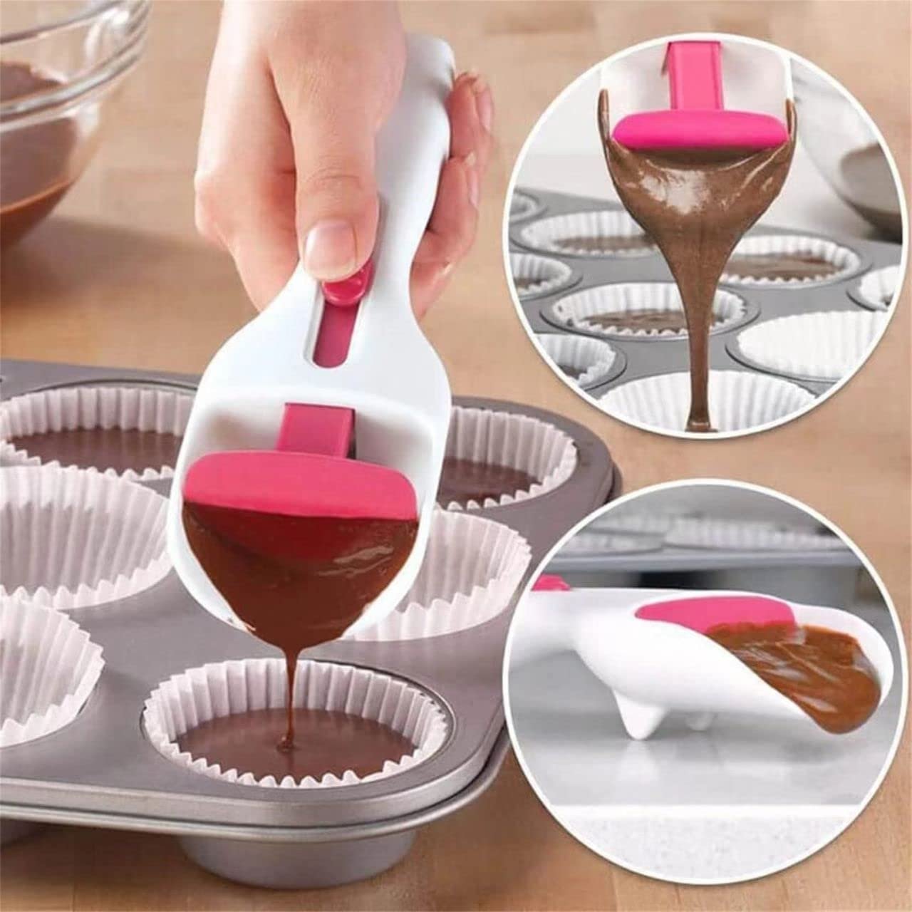 Cake Batter Distribution Scoop