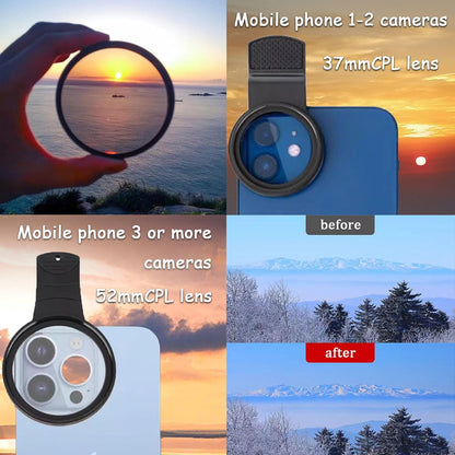 🔥40% OFF📱Polarizer Clips That Easily Improve Cell Phone Photography