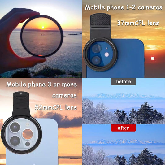 🔥40% OFF📱Polarizer Clips That Easily Improve Cell Phone Photography