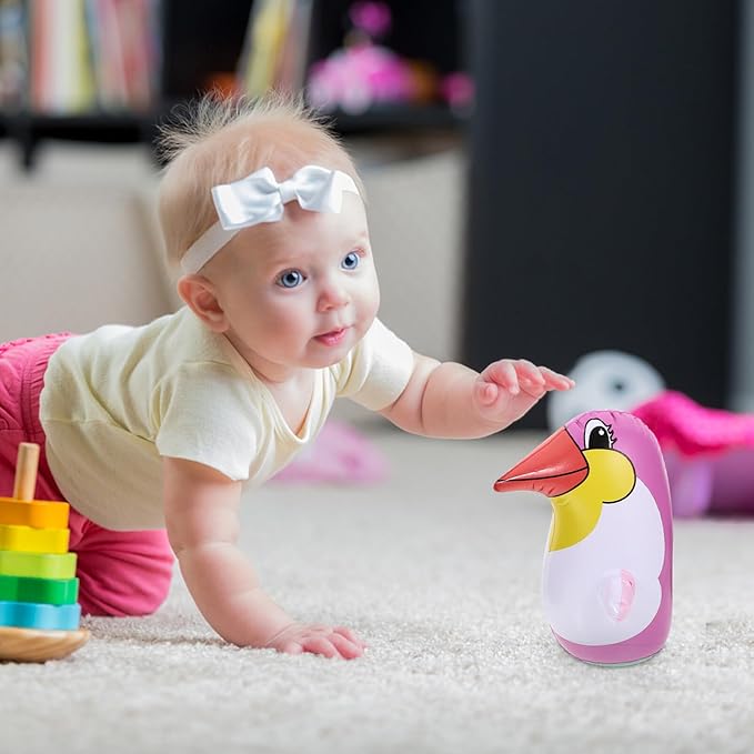 🐧3PCS Inflatable Punching Bag