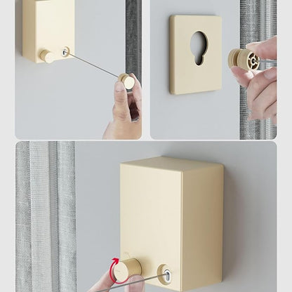 Invisible Retractable Clothesline