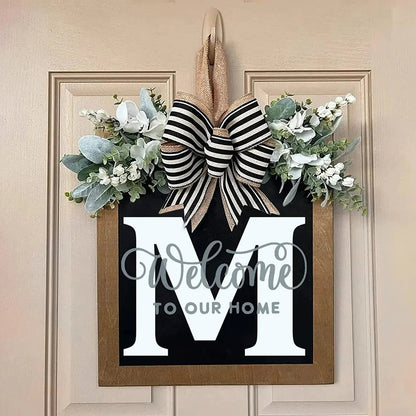 Welcome Front Door Wreath🔥40% OFF