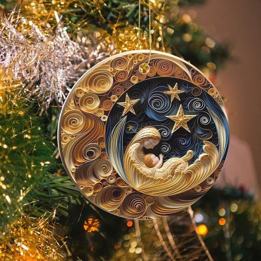 ✨Last Day 40% OFF🎄Quilling Pattern Christmas Ornaments🎁