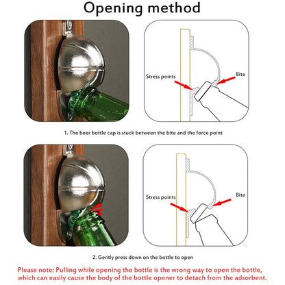 Wooden Wall Mounted Opener
