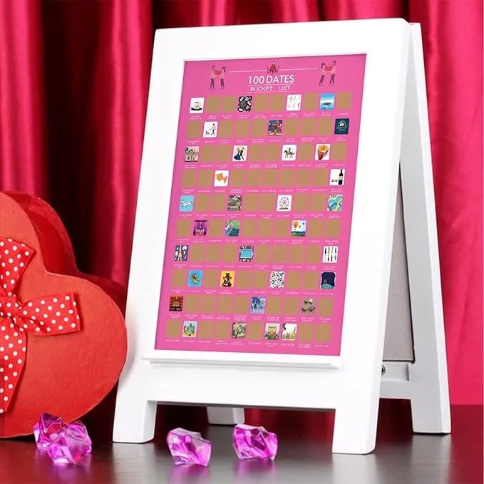 Hot Sale 40% Off🔥Couple 100 Days Scratch Poster