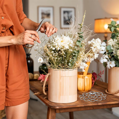 🌸Stainless Steel Floral Grid Organizer♻️