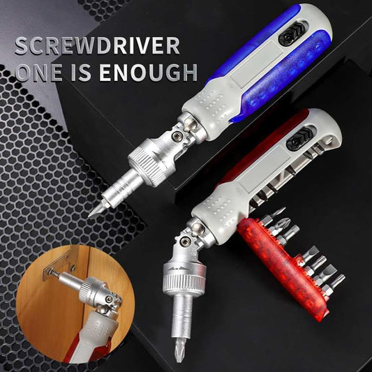 15-in-1 Magnetic Ratchet Screwdriver Set