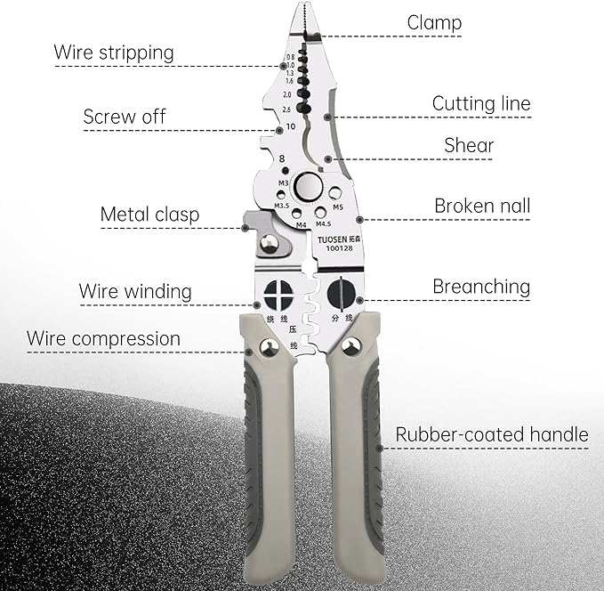 2024 New Multifunctional Wire Stripper