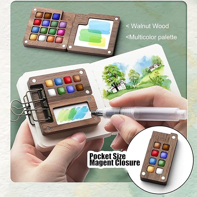 40%OFF🔥PocketArtist Watercolor Travel Set