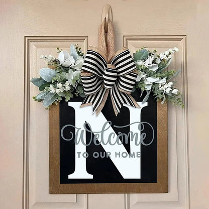 Welcome Front Door Wreath🔥40% OFF