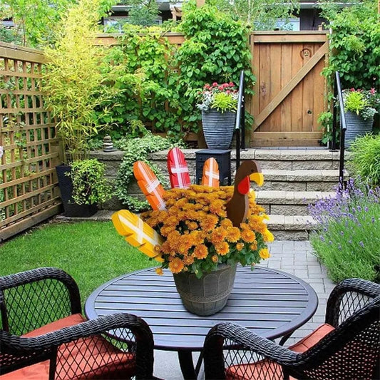 ❤️ Fall Decor Thanksgiving Turkey Planting Sticks