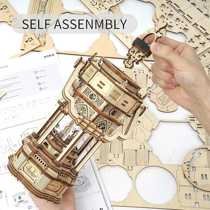 The 3d wooden puzzle