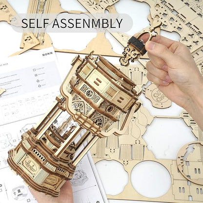 The 3d wooden puzzle