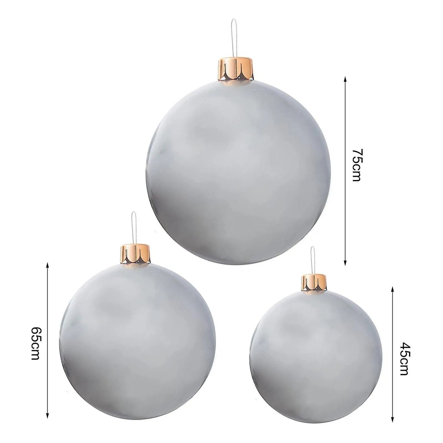 🎁 Last day Sale 45% OFF🎈2025 New Oversized Inflatable Christmas Ball Decoration