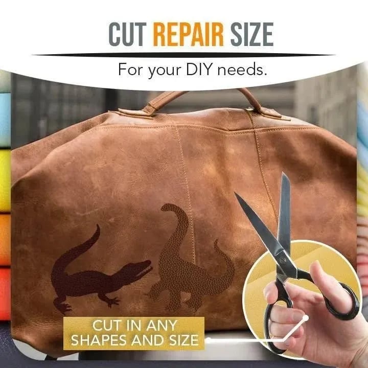 Self-Adhesive Leather Refinisher Cuttable Sofa Repair