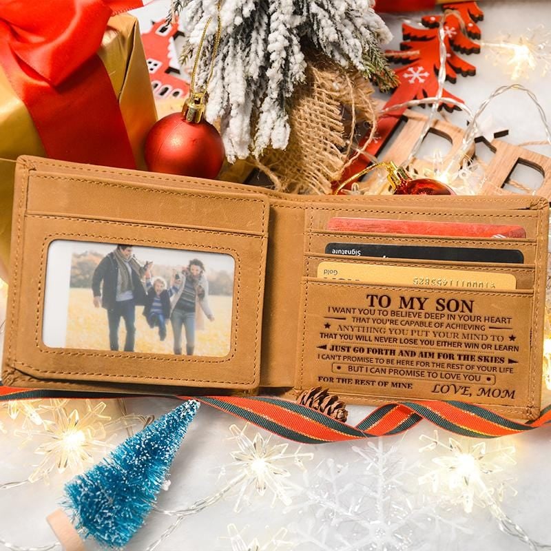 👪👪The gift that beats time - Premium leather card holder