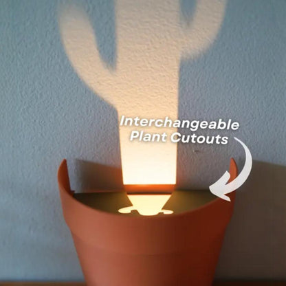 Plant Pot Light Projections