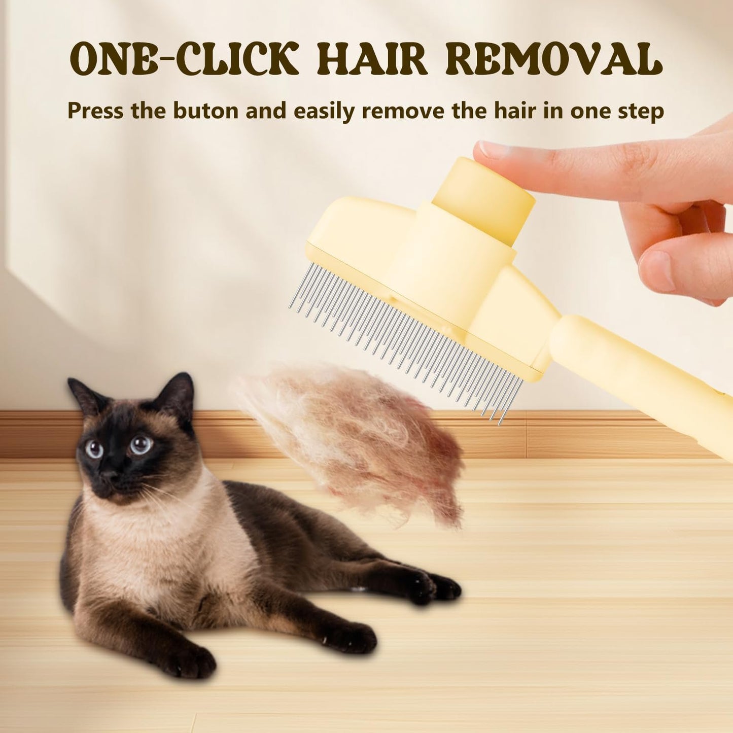 🐶2-Pack Pet Grooming Comb🐱