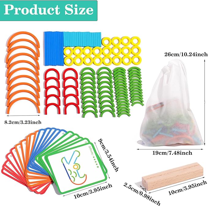 Creative Sticks & Rings Puzzle