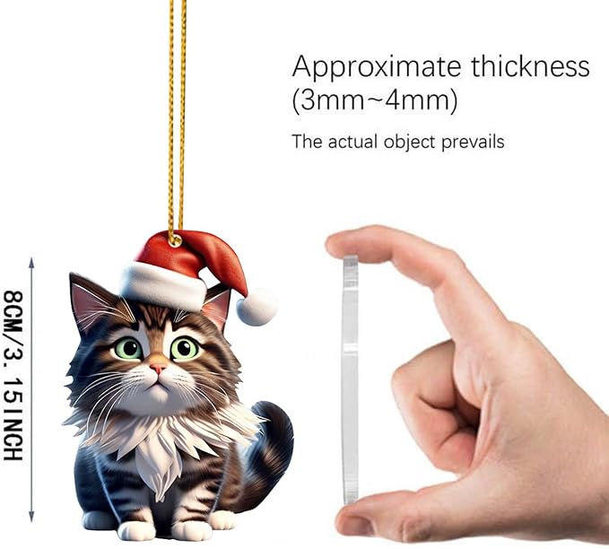 🔥LAST DAY 40% OFF🐾🎄Christmas Cat Ornaments🐱