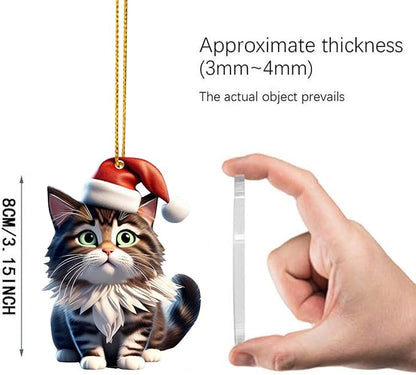 🔥LAST DAY 40% OFF🐾🎄Christmas Cat Ornaments🐱