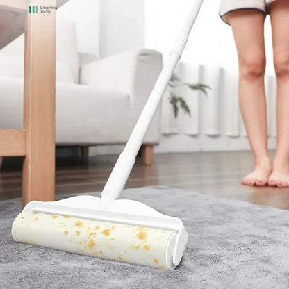 Long Handle Lint Roller Brush Pet Hair Remover