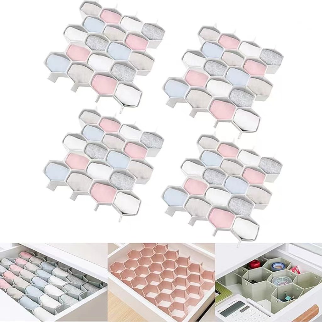 DIY Honeycomb Drawer Dividers