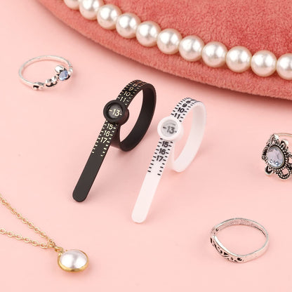 🔍Ring Sizer Measuring Tool with Magnifier💍