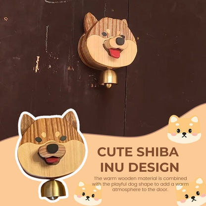 Last day promotion 40% off 🐕Purely handmade pure wooden wind chime doorbell🐶