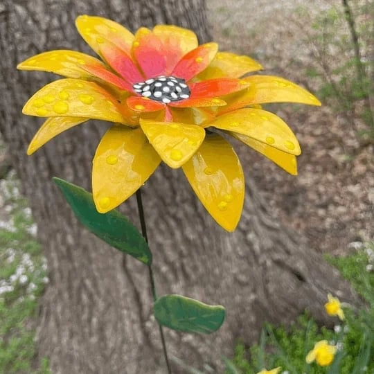 🍀Spring Metal Garden Sunflower