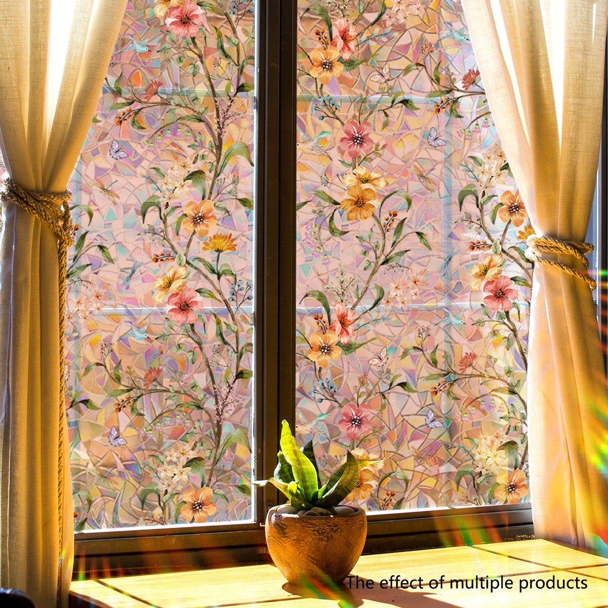 🌸Floral Pattern Window Film🌈