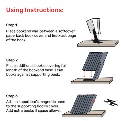 🔥2025 New Arrival - Super Hero Bookends
