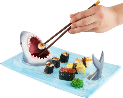 Shark Ceramic Sushi Plate