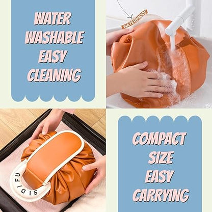 Large Drawstring Makeup Bag