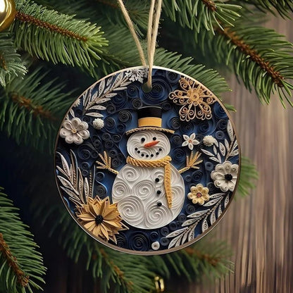 ✨Last Day 40% OFF🎄Quilling Pattern Christmas Ornaments🎁