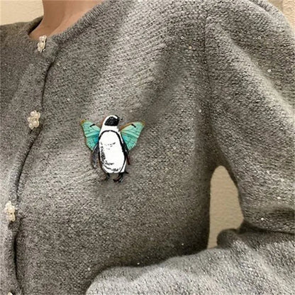40% OFF🐦Robin Wooden Brooch
