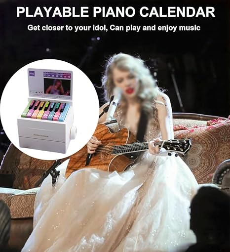 🎹2024 Playable Piano Desk Calendar🎁