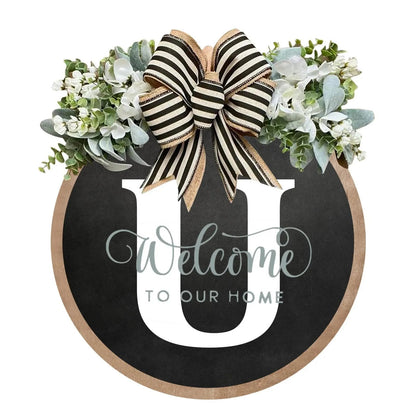Welcome Front Door Wreath🔥40% OFF