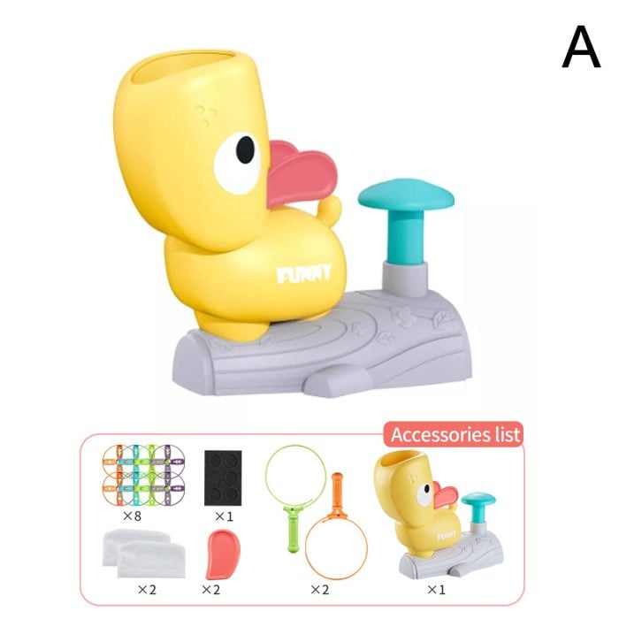 Flying Disc Launcher Toy for Kids