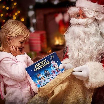 🎅2024 Natural Crystal Christmas Countdown Gift Box🔥40% OFF