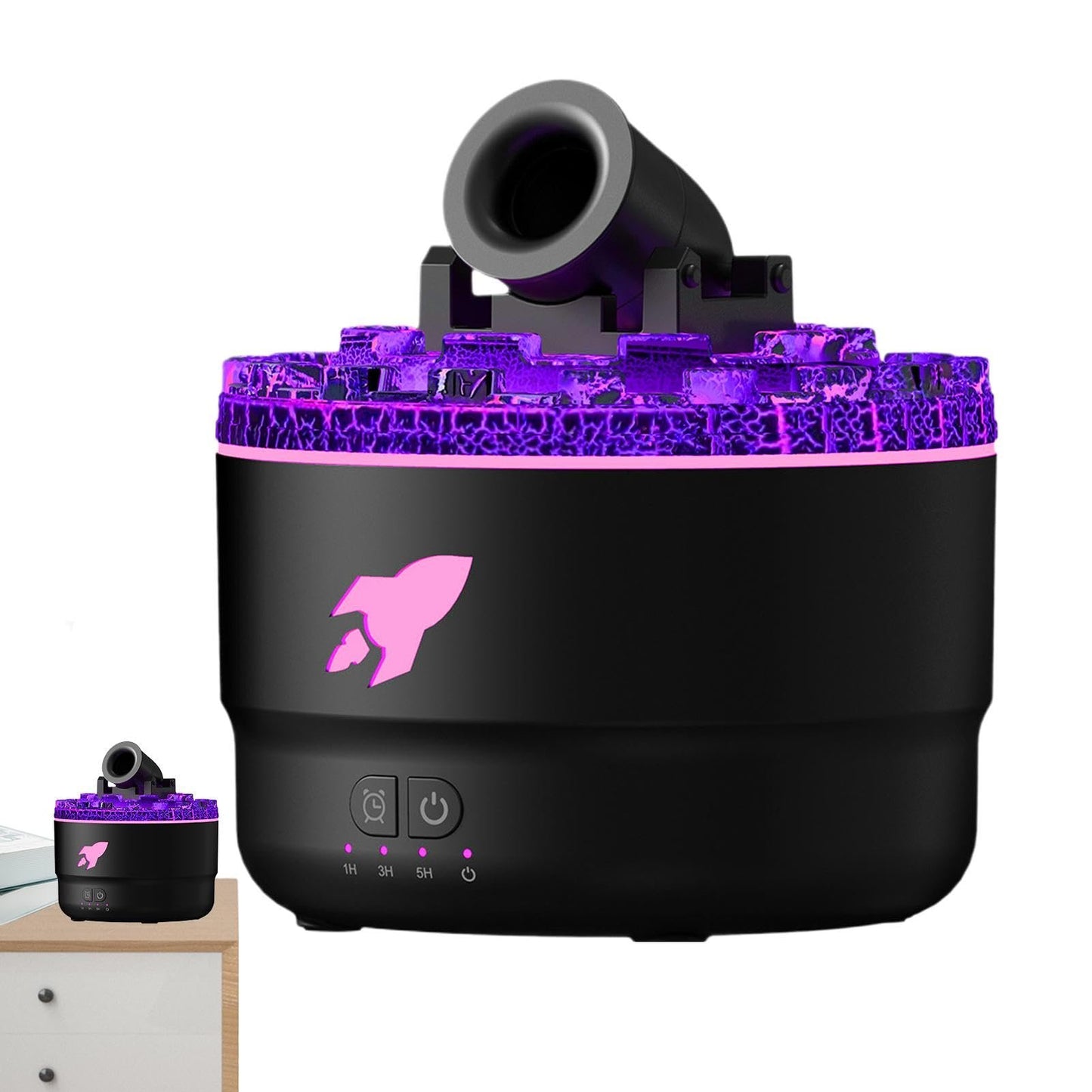 Volcanic Crack Light Cannons Humidifier