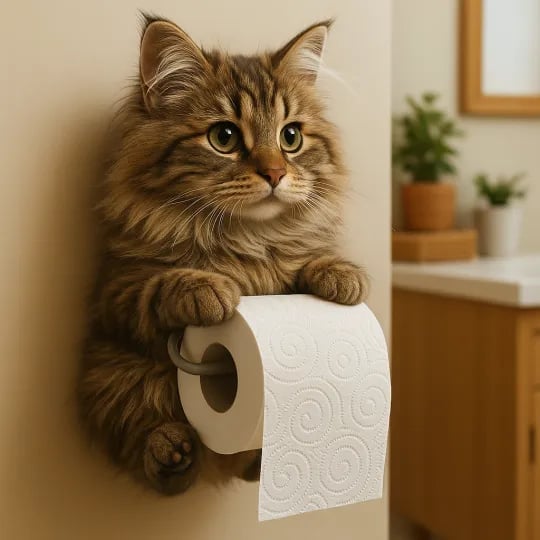 🎁The Best Father's Day Gift🧸3D Cute Cat-Shaped Tissue Holder