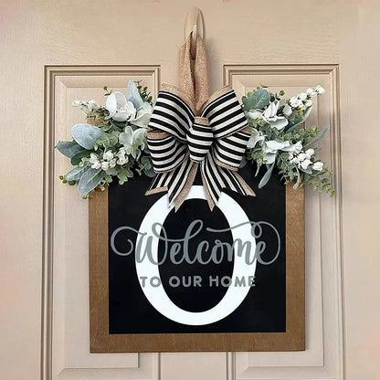 Welcome Front Door Wreath🔥40% OFF