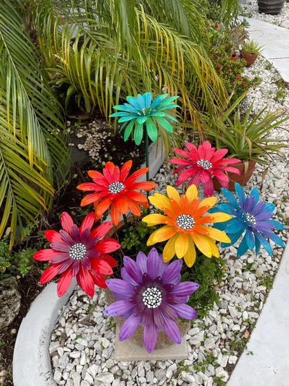 🍀Spring Metal Garden Sunflower