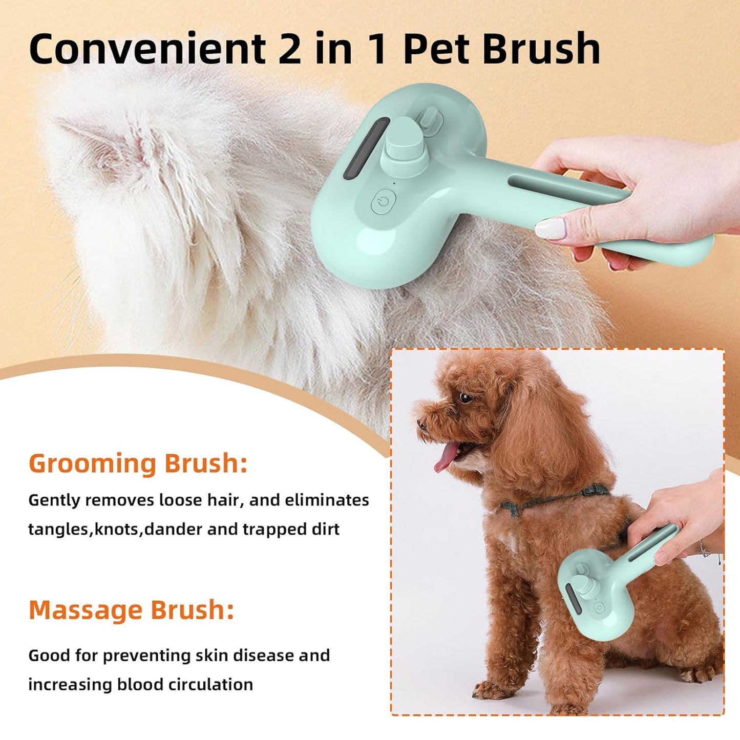 Mist Grooming Brush