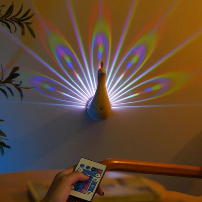 ✨ BIG SALE - 40% OFF🥇Peacock Open Screen Projection Lamp
