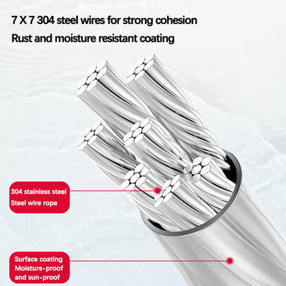 Invisible Clothes Retractable Clothesline