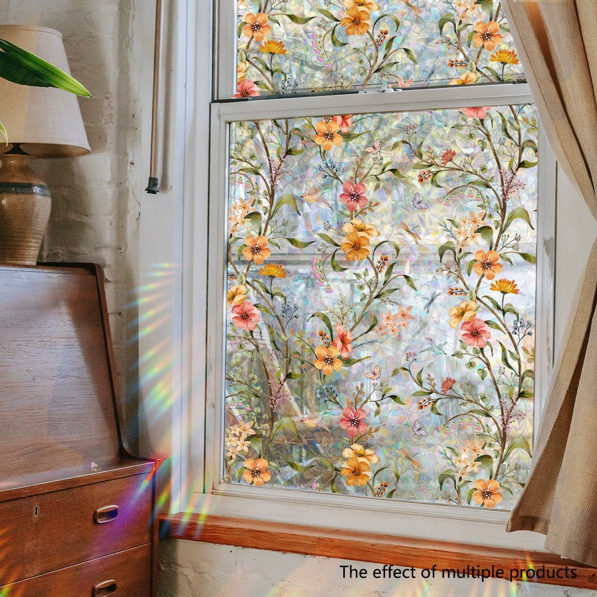 🌸Floral Pattern Window Film🌈