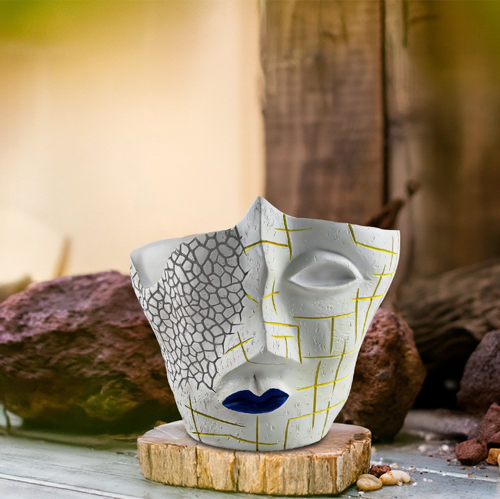 🪴Picasso Fauvism Abstract Human Face Flower Pot